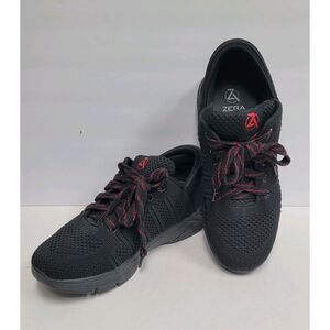 Zeba Hands Free Slip-On Walking Shoes Sneakers Black Ember Red  Women's Size‎ 9